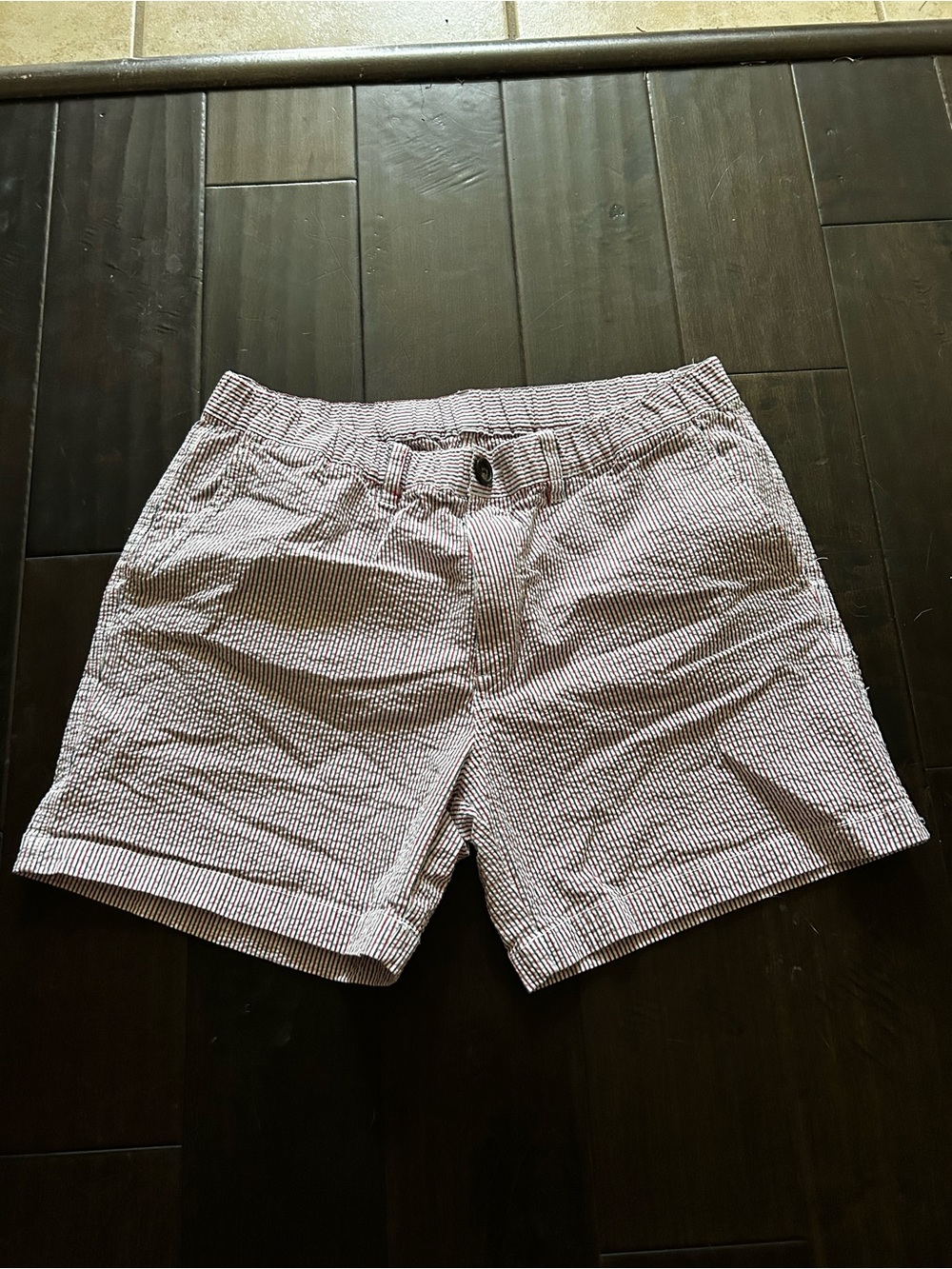 Mens Large Seersucker Chubbies Striped